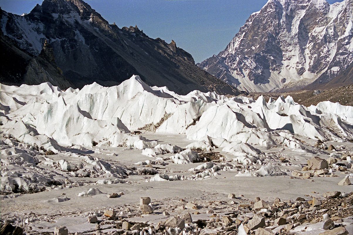 07 Ice Penitentes On Khumbu Glacier To Everest Base Camp